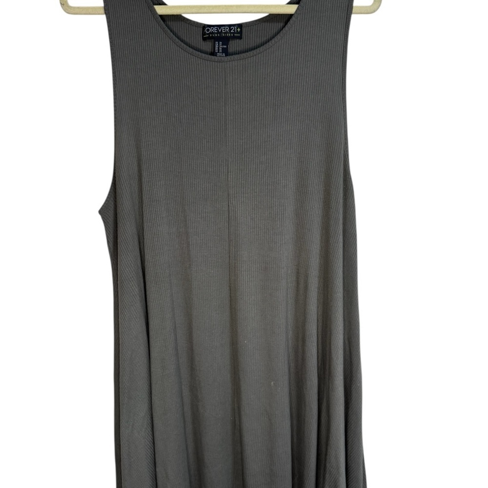 Forever 21 Green Swing Dress - Picture 3 of 4